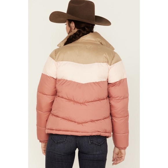 Columbia | NWT Puffect Color Blocked Jacket Vegan Friendly Soft Winter Coat - Picture 2 of 15